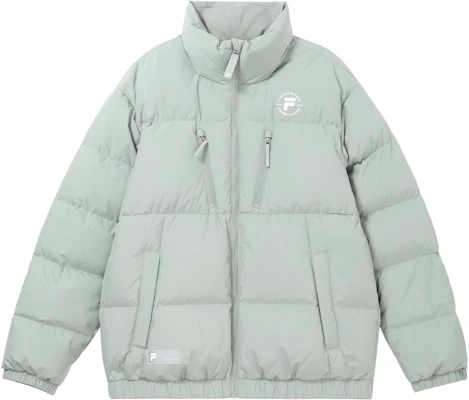 FILA FUSION Chaqueta Gris Puffer con Cremallera, Cortaviento y Mangas Largas. T11M345905F-GY Buy FILA FUSION Chaqueta Gris Puffer con Cremallera, Cortaviento y Mangas Largas. T11M345905F-GY