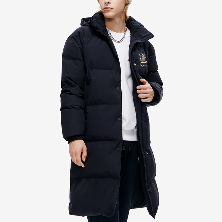 Purchase FILA Fusion Chaqueta Larga Negra con Logo - Elegante y Cálida. T11M242906F-BK