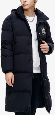 FILA Fusion Chaqueta Larga Negra con Logo - Elegante y Cálida. T11M242906F-BK Purchase FILA Fusion Chaqueta Larga Negra con Logo - Elegante y Cálida. T11M242906F-BK