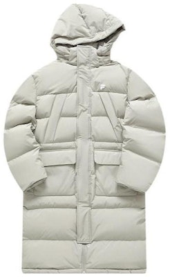 휠라 퓨전 롱 덕다운 자켓 레터 지퍼 후드 라이트 그레이. T11M345906F-GY Buy 휠라 퓨전 롱 덕다운 자켓 레터 지퍼 후드 라이트 그레이. T11M345906F-GY