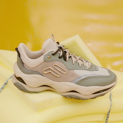 FILA FUSION Cheese Sneakers 'Green Beige' T12M331101FRF 4