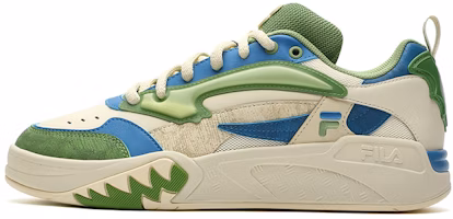FILA FUSION Sport Vintage Basketball Shoes 'Green Beige' T12M333203FRF FILA FUSION Sport Vintage Basketball Shoes 'Green Beige' T12M333203FRF