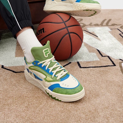FILA FUSION Sport Vintage Basketball Shoes 'Green Beige' T12M333203FRF Details for FILA FUSION Sport Vintage Basketball Shoes 'Green Beige' T12M333203FRF
