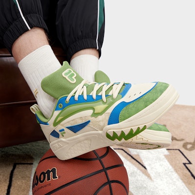 FILA FUSION 复古运动篮球鞋 '绿色米色' T12M333203FRF Sizing FILA FUSION 复古运动篮球鞋 '绿色米色' T12M333203FRF