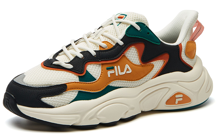 FILA FUSION 'Off-White/Rust Orange' 圖 2