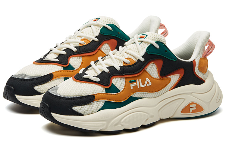 FILA FUSION 'Off-White/Rust Orange' 圖 4