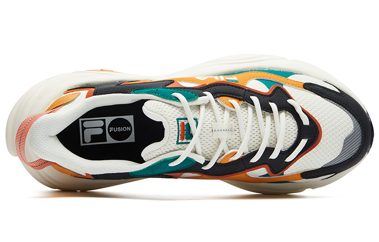 FILA FUSION 'Off-White/Rust Orange' 圖 5