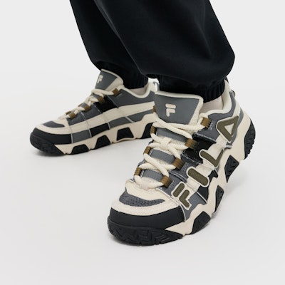 FILA FUSION 'Rust Grey/Vintage White' T12M433207FSA Sizing FILA FUSION 'Rust Grey/Vintage White' T12M433207FSA