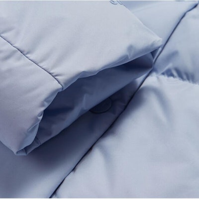 FILA Fusion Short Puffer Jacket Bimo Blue - Stylish, Warm, and Windproof. T11W443908F-BU Details for FILA Fusion Short Puffer Jacket Bimo Blue - Stylish, Warm, and Windproof. T11W443908F-BU