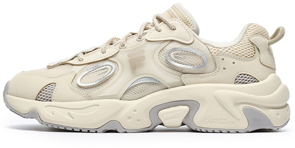 FILA FUSION斐樂潮牌 潮流 低幫 老爹鞋 男款 米銀 Buy FILA FUSION斐樂潮牌 潮流 低幫 老爹鞋 男款 米銀