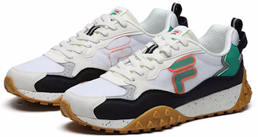 Lookbook Fila Fusion 斐樂潮牌 防滑低帮運動休閒鞋 白黑綠