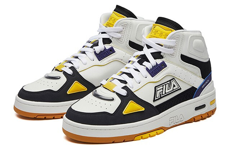 Lookbook FILA FUSION 白黒黄 (ホワイト/ブラック/イエロー) T12M111204FBB