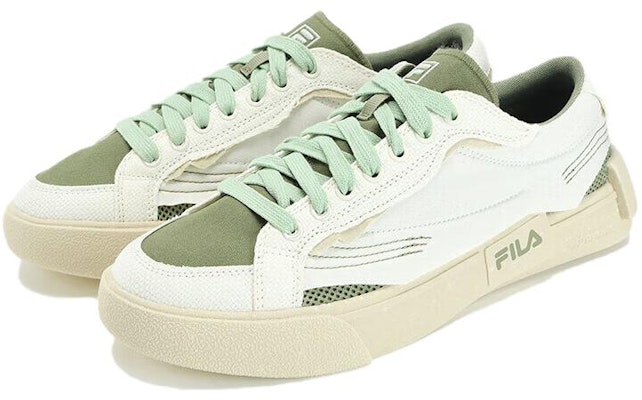 FILA FUSION 潮流滑板鞋 '白色浅绿色' T12M332103FSS Order FILA FUSION 潮流滑板鞋 '白色浅绿色' T12M332103FSS