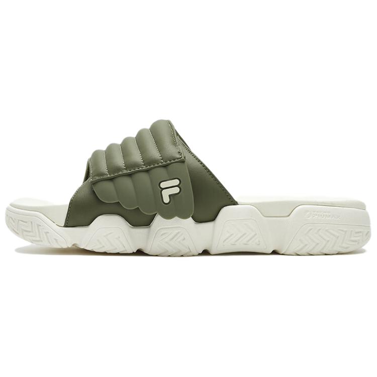 Buy FILA FUSION 'Chanclas Blancas Verdes' T12M421503FCG
