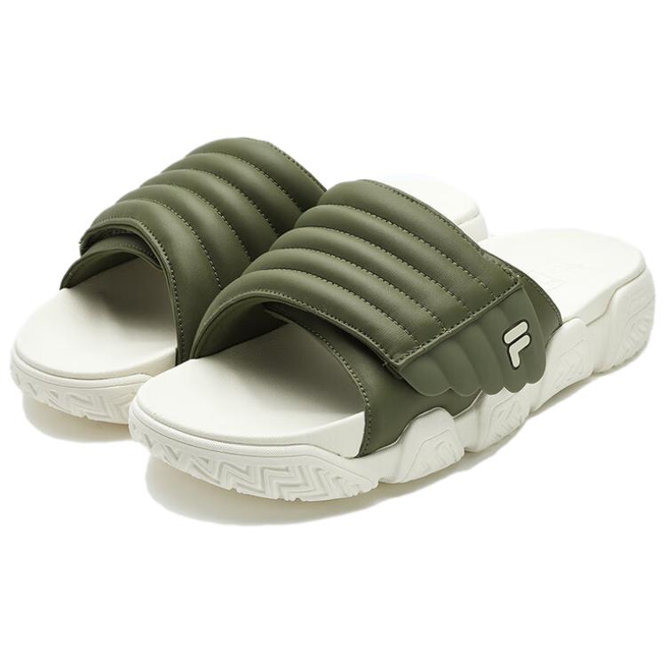 Order FILA FUSION 'Chanclas Blancas Verdes' T12M421503FCG