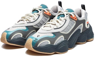 斐乐FUSION坚韧运动鞋 '白灰色' T12M311601FWQ Order 斐乐FUSION坚韧运动鞋 '白灰色' T12M311601FWQ