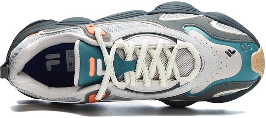 FILA FUSION Tenacity Sneakers 'White Grey' T12M311601FWQ Lookbook FILA FUSION Tenacity Sneakers 'White Grey' T12M311601FWQ