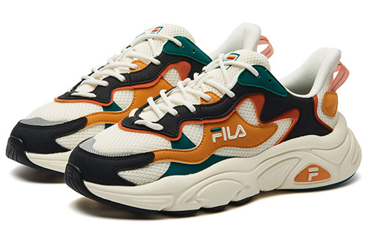 Lookbook FILA FUSION 白黄緑 (ホワイト/イエロー/グリーン) T12M135205FSO