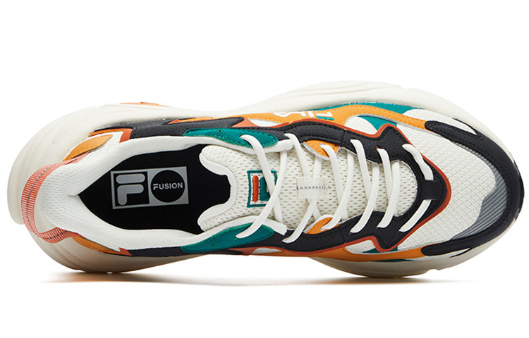 Shop FILA FUSION 白黄緑 (ホワイト/イエロー/グリーン) T12M135205FSO