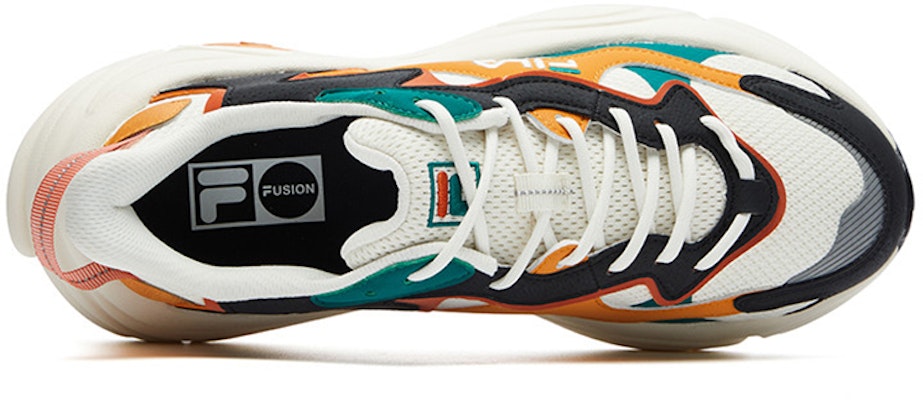 FILA FUSION 'Blanco Amarillo Verde' T12M135205FSO Shop FILA FUSION 'Blanco Amarillo Verde' T12M135205FSO