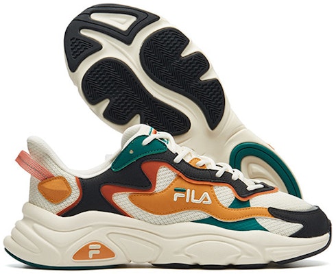 FILA FUSION 'Blanco Amarillo Verde' T12M135205FSO Details for FILA FUSION 'Blanco Amarillo Verde' T12M135205FSO