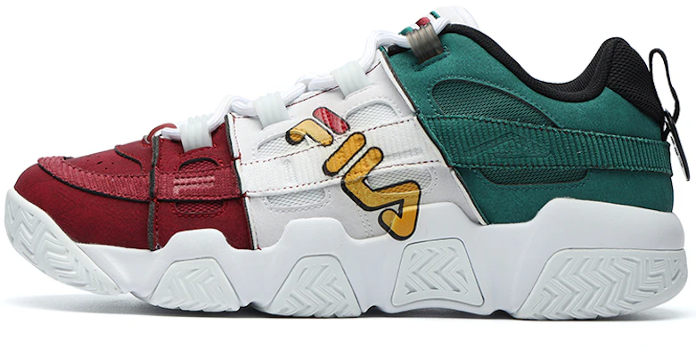 FILA FUSION ADE Barricade Sneakers 'White Green Red' T12M041202FWA Buy FILA FUSION ADE Barricade Sneakers 'White Green Red' T12M041202FWA