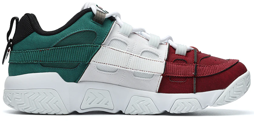 FILA FUSION ADE Barricade Sneakers 'White Green Red' T12M041202FWA Order FILA FUSION ADE Barricade Sneakers 'White Green Red' T12M041202FWA