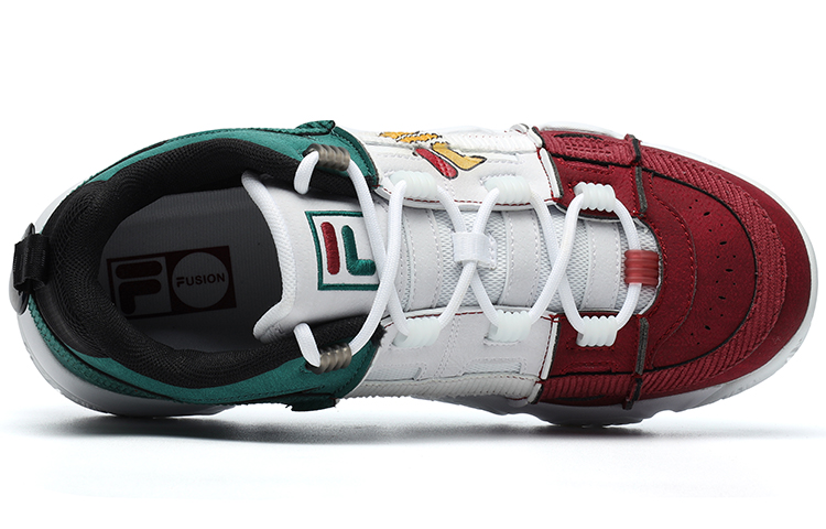 Lookbook FILA FUSION ADE Barricade Sneakers 'White Green Red' T12M041202FWA