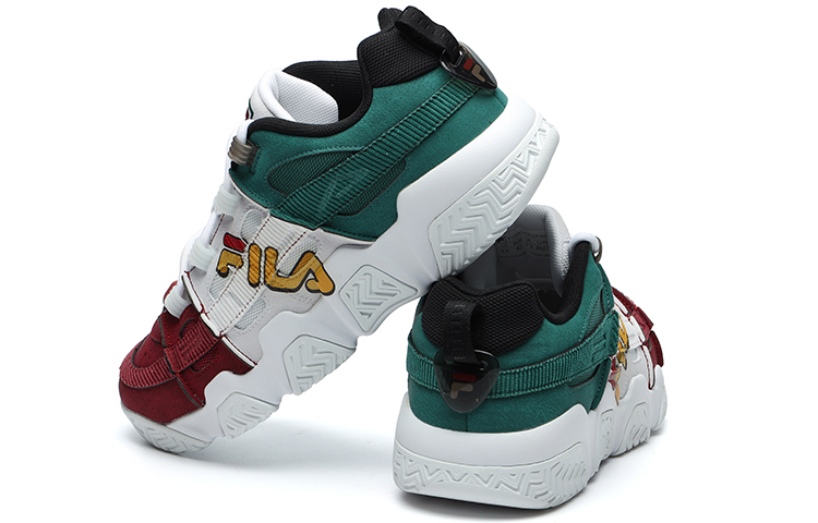Shop FILA FUSION ADE Barricade Sneakers 'White Green Red' T12M041202FWA