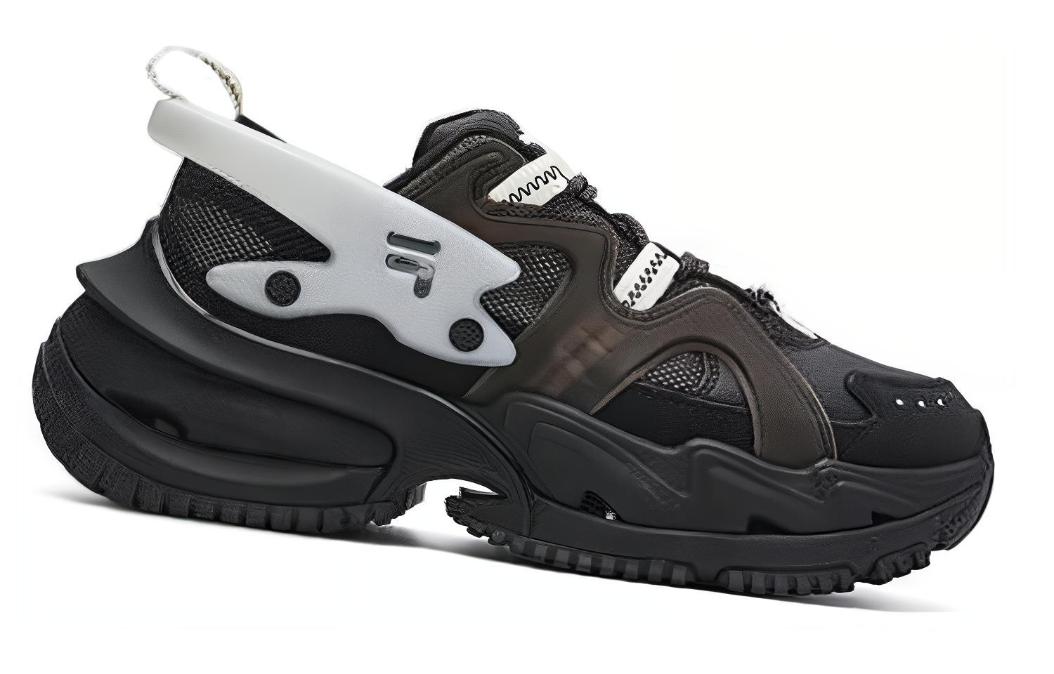 FILA FUSION ARMOUR Sneakers 'Black White' 圖 2