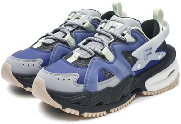 FILA FUSION ARMOUR Sneakers ''Blauw Zwart'' T12M341107FBC Lookbook FILA FUSION ARMOUR Sneakers ''Blauw Zwart'' T12M341107FBC