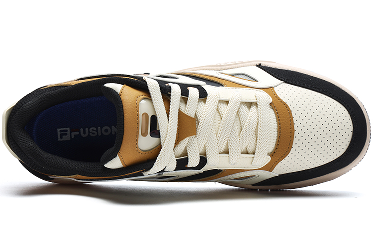 Lookbook FILA FUSION ATV Sepatu Skate 'Putih Cokelat Hitam' T12M312304FAA