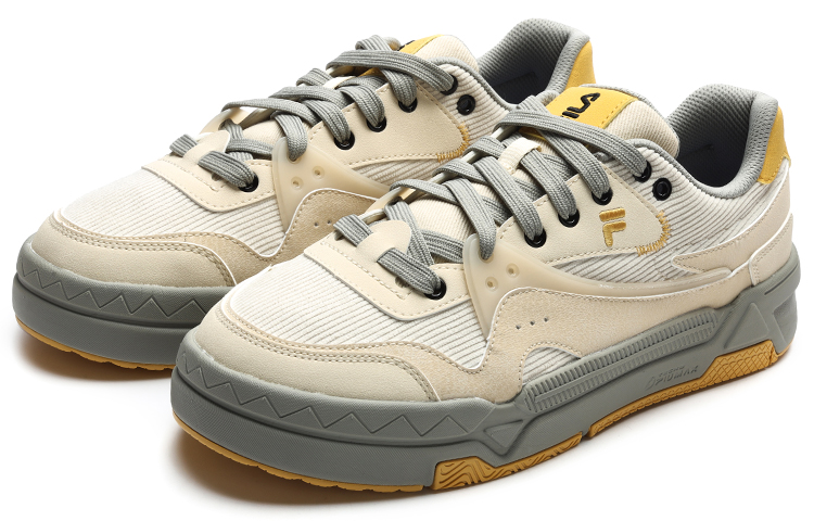 Order 휠라 퓨전 뱅크 스케이트 슈즈 '베이지 그레이' T12M242205FAO