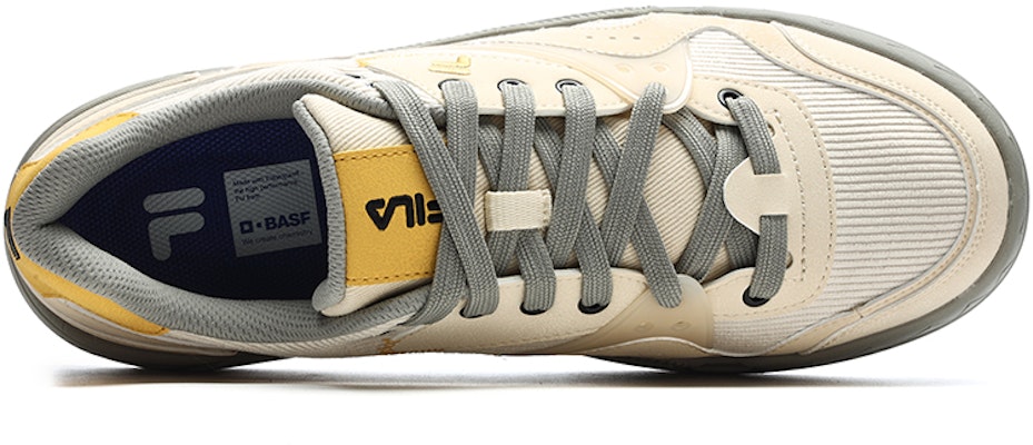 휠라 퓨전 뱅크 스케이트 슈즈 '베이지 그레이' T12M242205FAO Lookbook 휠라 퓨전 뱅크 스케이트 슈즈 '베이지 그레이' T12M242205FAO