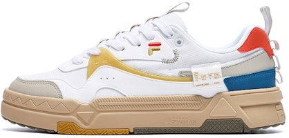 FILA FUSION Bank Skate Shoes 'White Gum' T12M228213FWP FILA FUSION Bank Skate Shoes 'White Gum' T12M228213FWP