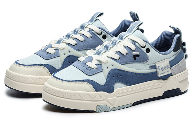 Order FILA FUSION斐樂潮牌 Bank 板鞋 男款 灰藍