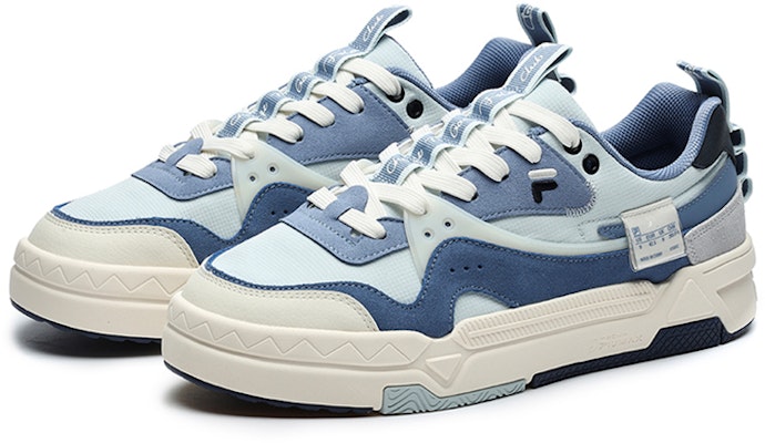 FILA FUSION斐樂潮牌 Bank 板鞋 男款 灰藍 Order FILA FUSION斐樂潮牌 Bank 板鞋 男款 灰藍