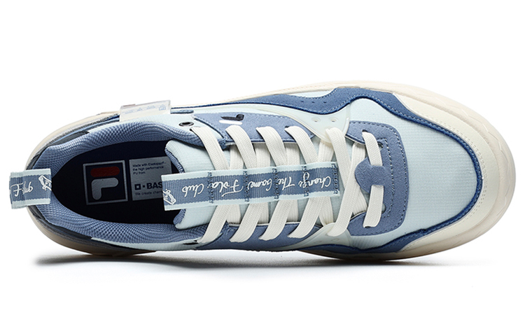 Lookbook FILA FUSION斐樂潮牌 Bank 板鞋 男款 灰藍