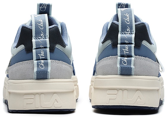 FILA FUSION斐樂潮牌 Bank 板鞋 男款 灰藍 Shop FILA FUSION斐樂潮牌 Bank 板鞋 男款 灰藍
