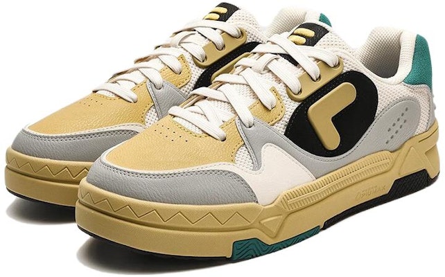 휠라 퓨전 뱅크 DX 스케이트 슈즈 '옐로우 그레이' T12M342206FGO Order 휠라 퓨전 뱅크 DX 스케이트 슈즈 '옐로우 그레이' T12M342206FGO