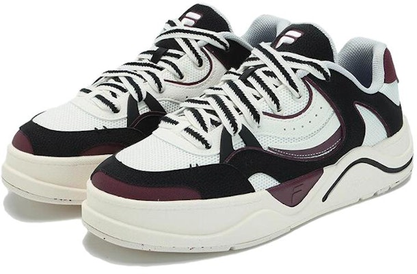 휠라 퓨전 뱅크 DX 스케이트 슈즈 '블랙 화이트' T12M332201FSP Order 휠라 퓨전 뱅크 DX 스케이트 슈즈 '블랙 화이트' T12M332201FSP