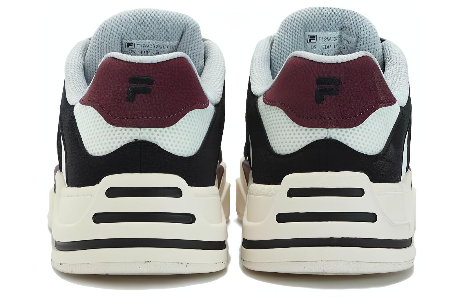 Lookbook 휠라 퓨전 뱅크 DX 스케이트 슈즈 '블랙 화이트' T12M332201FSP