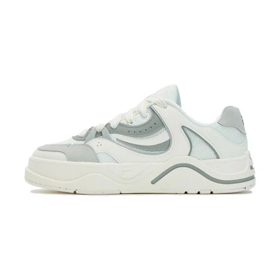 FILA FUSION Bank DX Skate Shoes 'White Grey'