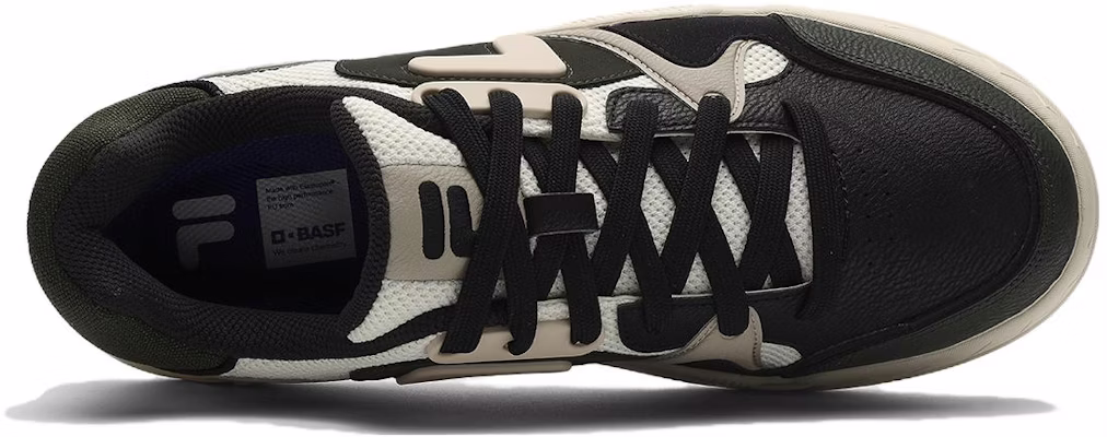 FILA FUSION斐乐潮牌 Bank 舒適 防滑輕便 高幫 板鞋 男款 白色 Order FILA FUSION斐乐潮牌 Bank 舒適 防滑輕便 高幫 板鞋 男款 白色