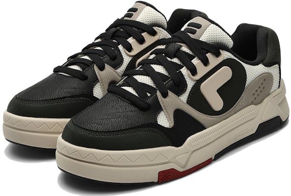 FILA FUSION斐乐潮牌 Bank 舒適 防滑輕便 高幫 板鞋 男款 白色 Lookbook FILA FUSION斐乐潮牌 Bank 舒適 防滑輕便 高幫 板鞋 男款 白色