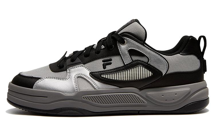 FILA FUSION Bank II Low Top 'Silver Black' T12M422304FGB