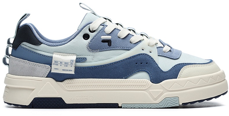 휠라 퓨전 뱅크 로우 '그레이 블루' T12M232202FII Order 휠라 퓨전 뱅크 로우 '그레이 블루' T12M232202FII