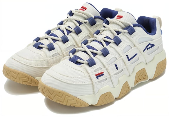 FILA FUSION Barricade Sneakers 'White Blue' T12M333201FAS Lookbook FILA FUSION Barricade Sneakers 'White Blue' T12M333201FAS