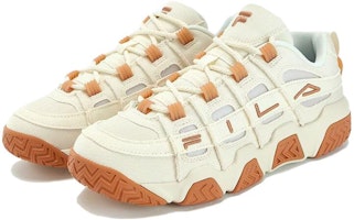 휠라 퓨전 바리케이드 스니커즈 '화이트 오렌지' T12M333201FGW Lookbook 휠라 퓨전 바리케이드 스니커즈 '화이트 오렌지' T12M333201FGW