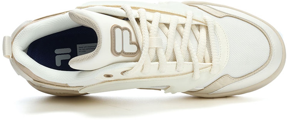 Sepatu Basket FILA FUSION Klasik 'Putih Beige' T12M323205FWS Lookbook Sepatu Basket FILA FUSION Klasik 'Putih Beige' T12M323205FWS